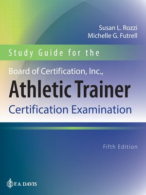 cover image of Study Guide for the Board of Certification, Inc. Athletic Trainer Certification Examination